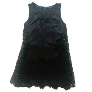 Abercrombi & Fitch Ladies Dress  PMedium Black Lace Lined with Adjustable Read